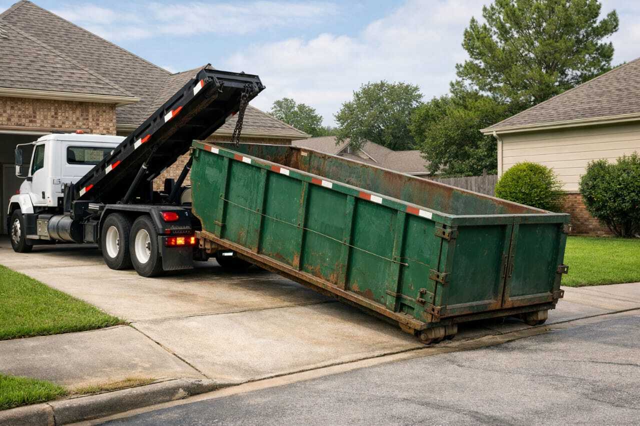 Construction Dumpster Rental in Conroe